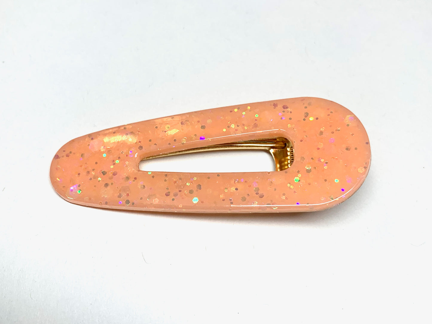 Peachy Keen Hair Clips